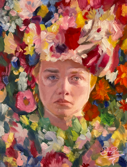 Midsommar Oil Painting