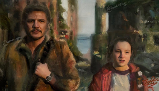The Last Of Us Oil Painting