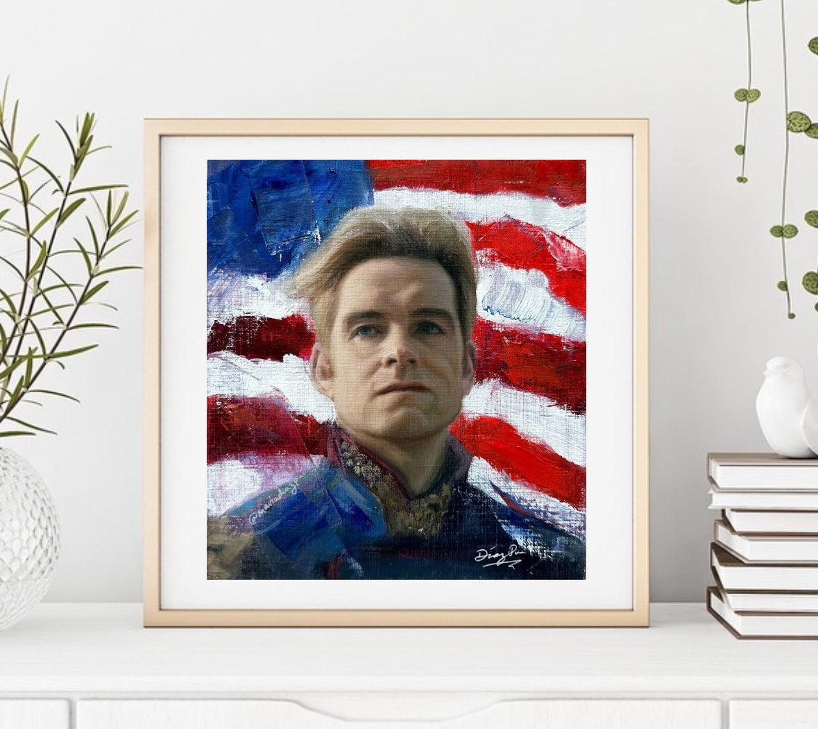 Homelander The Boys Art Print