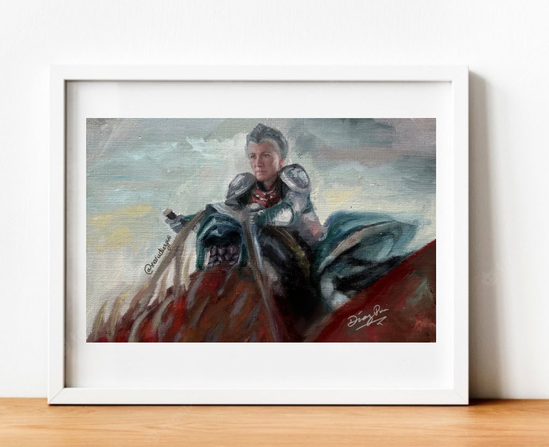 Rhaenys Targaryen Art Print House of the Dragon