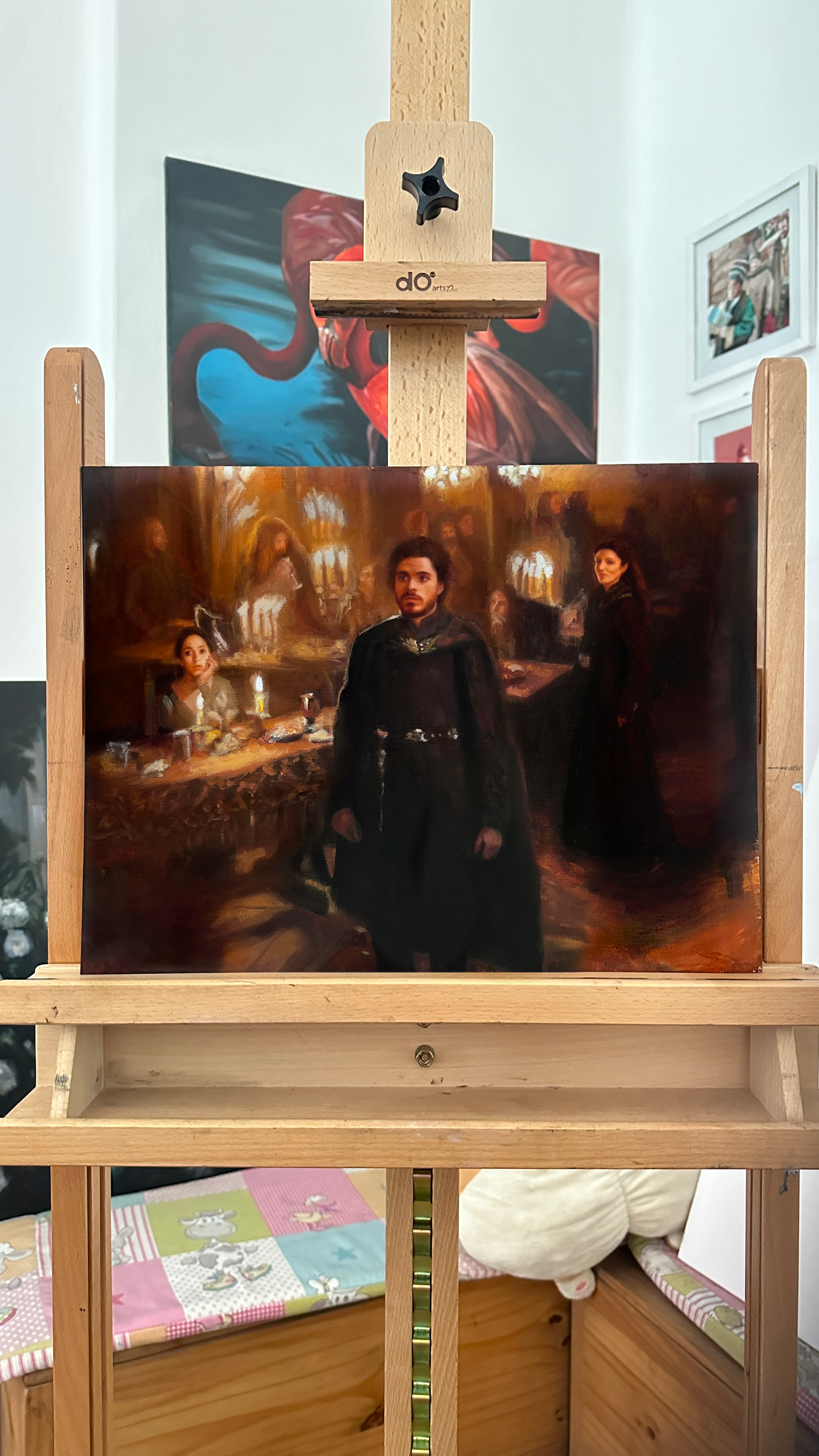 Red Wedding GOT Oil Painting