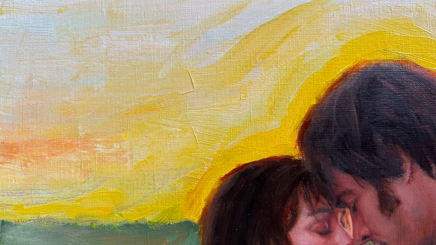 Pride and Prejudice Oil Painting