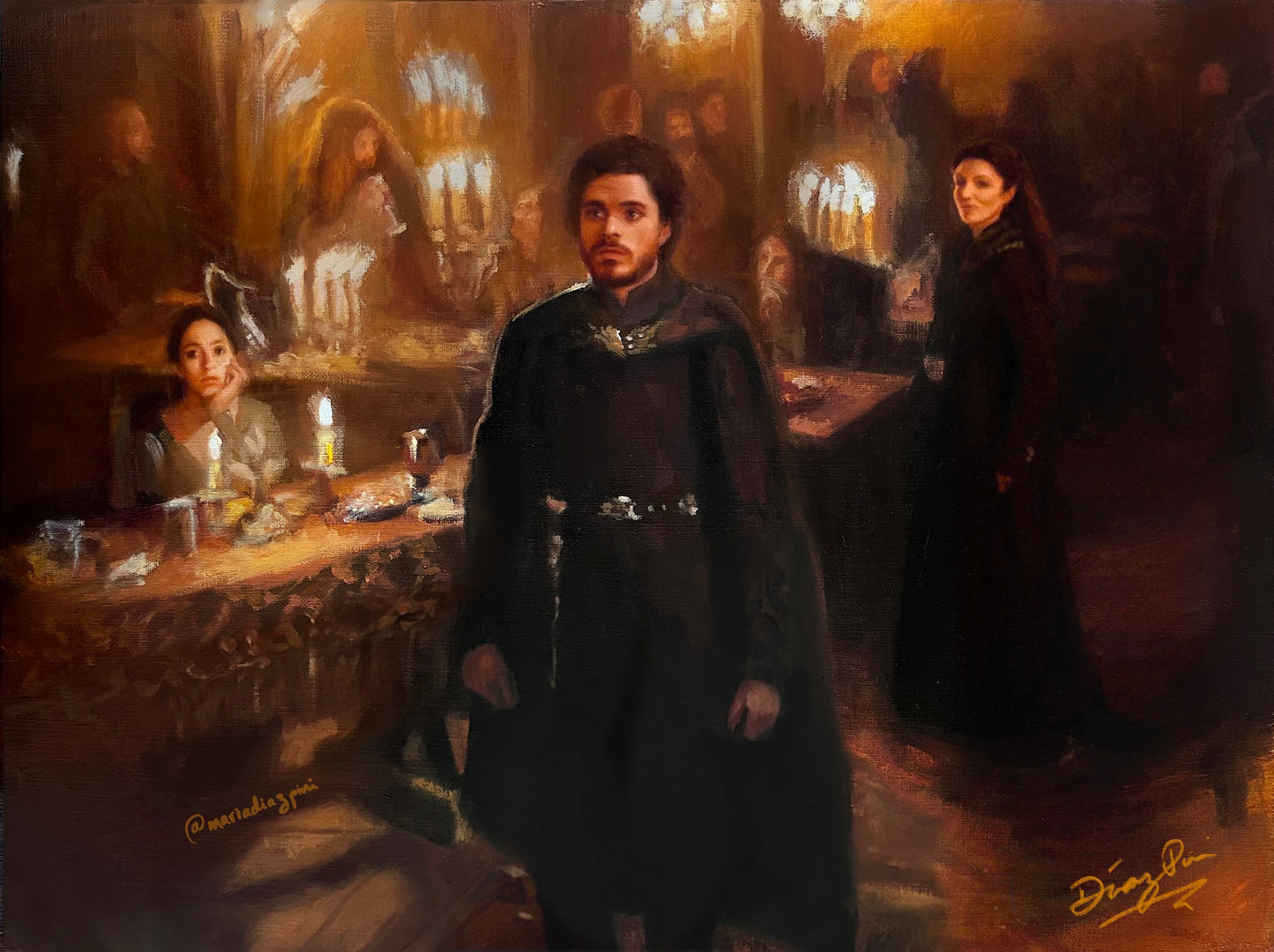 Red Wedding Game of Thrones Art Print