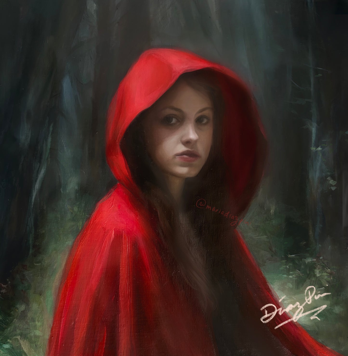 Red Riding Hood Art Print