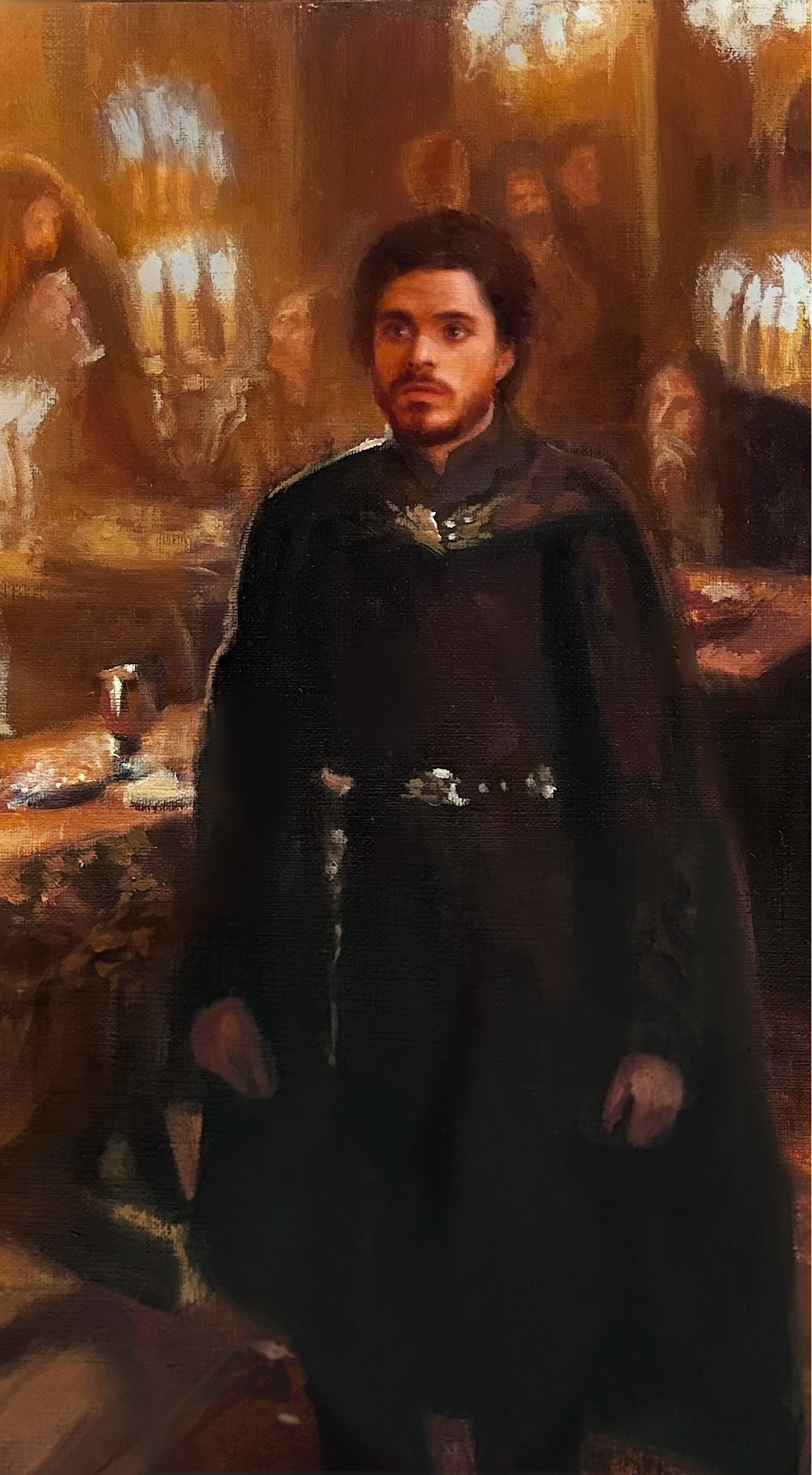 Red Wedding GOT Oil Painting