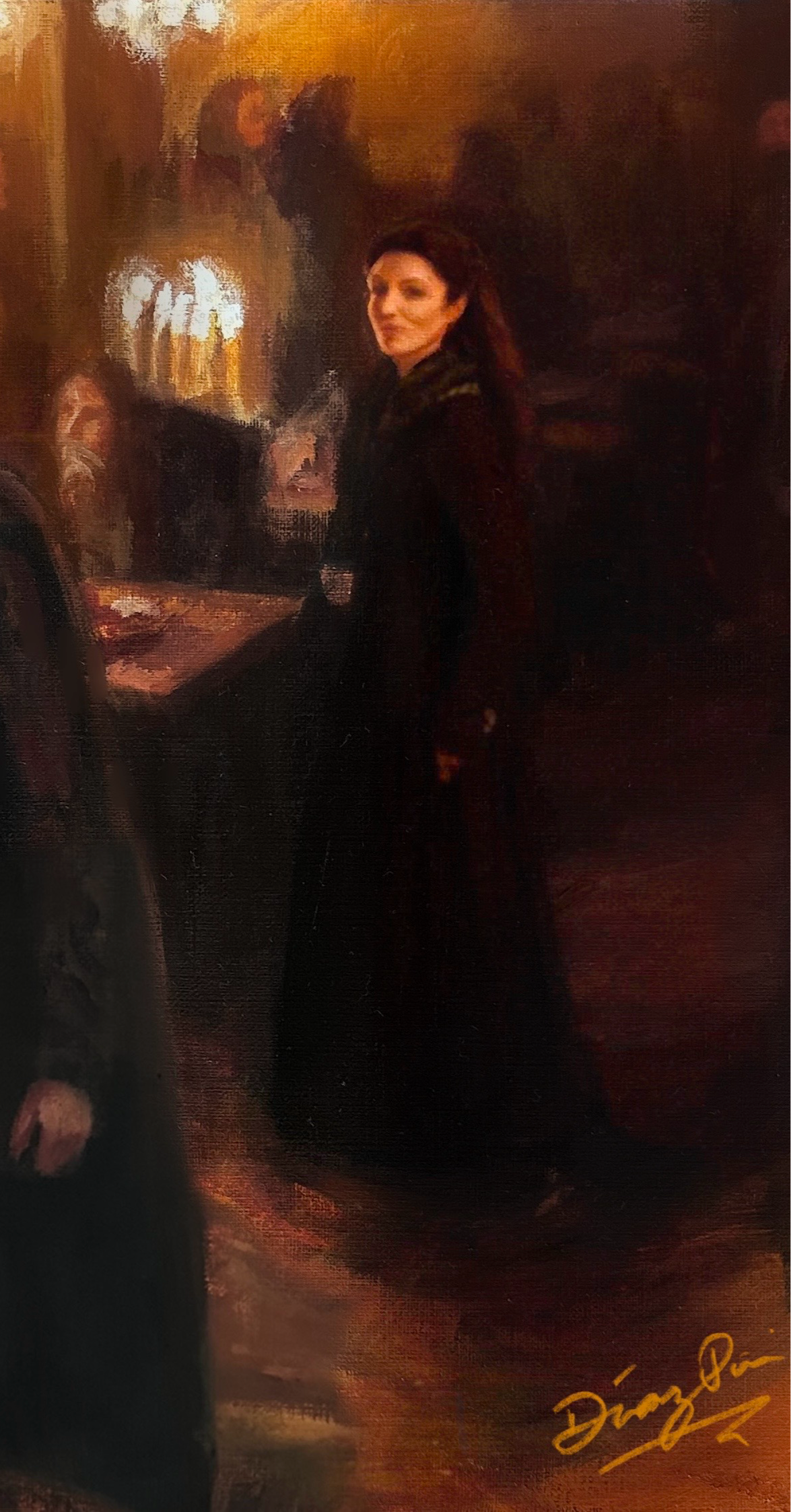 Red Wedding GOT Oil Painting