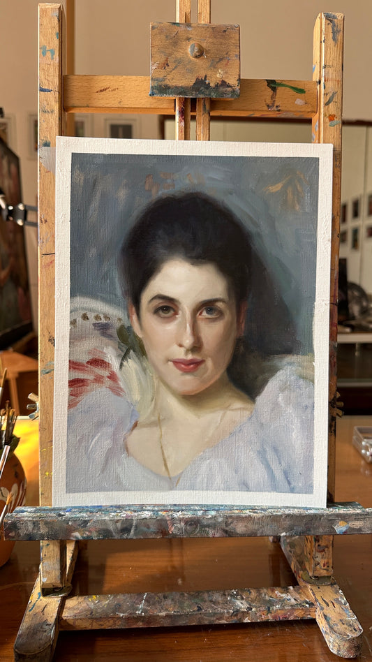 Lady Agnew study, John Singer Sargent Master Study Oil Painting