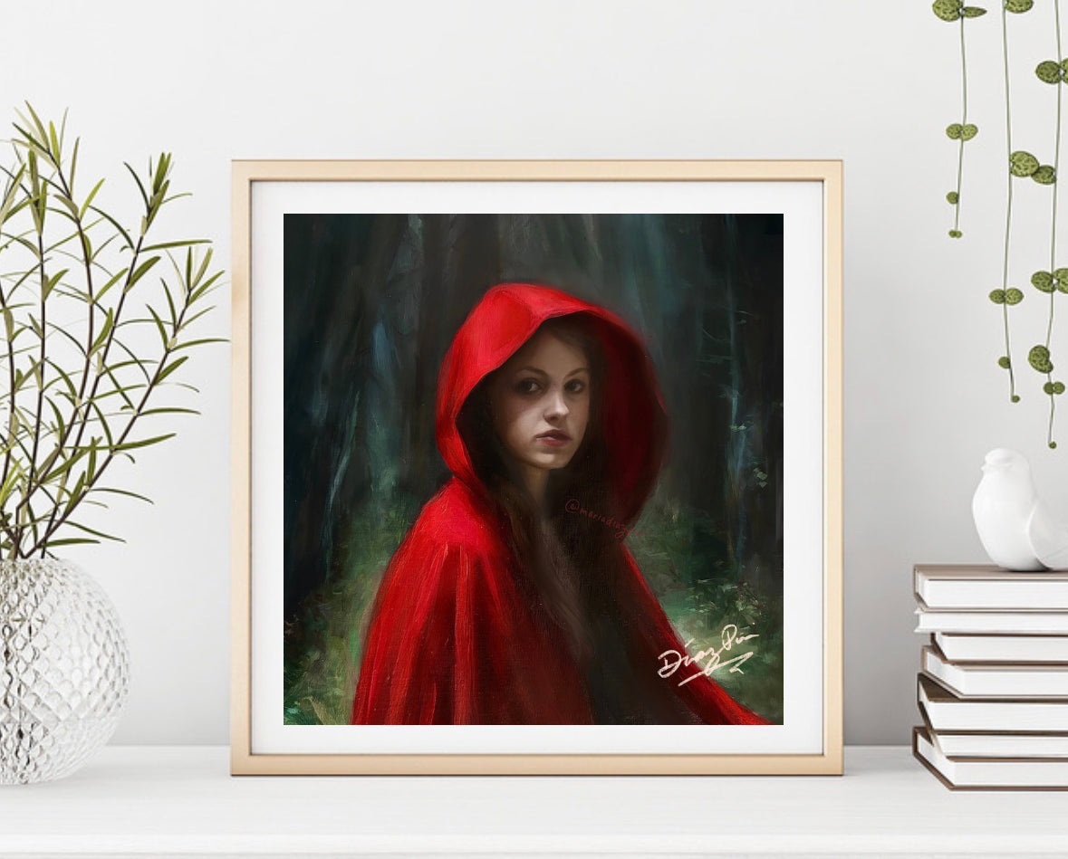 Red Riding Hood Art Print