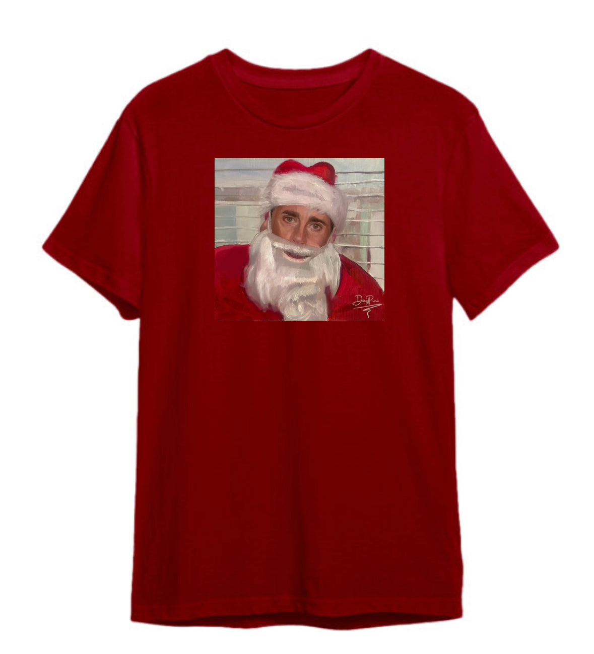 Santa Michael Scott Christmas  T-Shirt