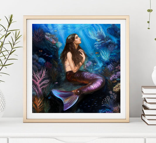 Mermaid Art Print