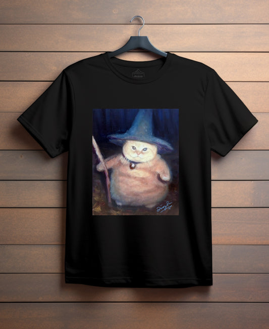 Cat Wizard T Shirt