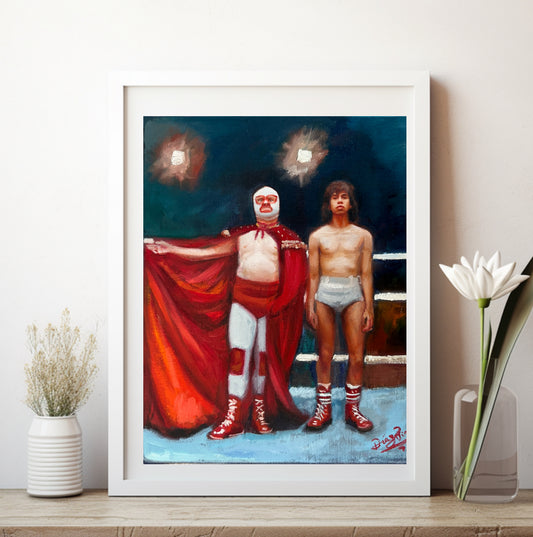 Nacho Libre Art Print