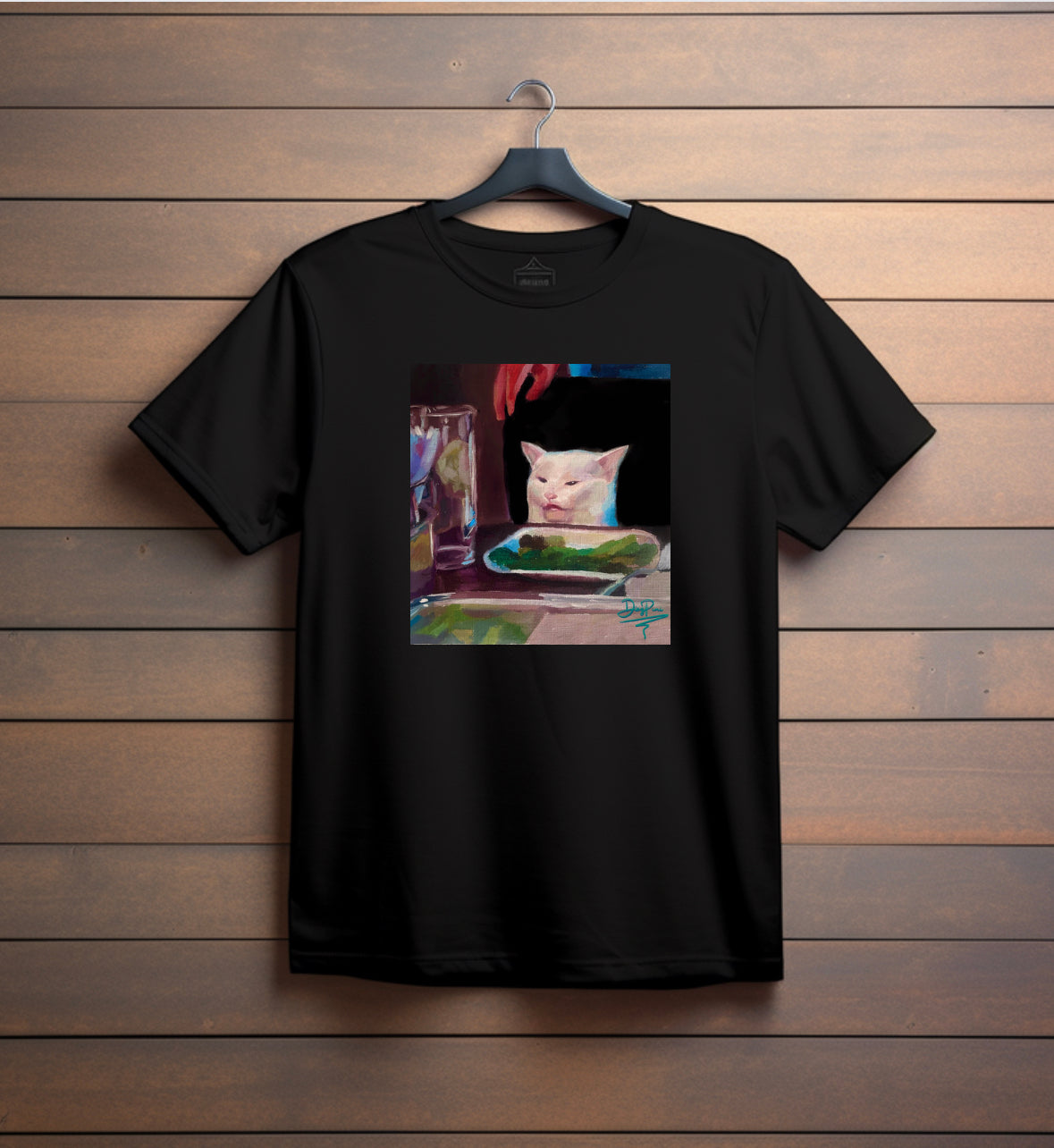 Table Cat T-Shirt