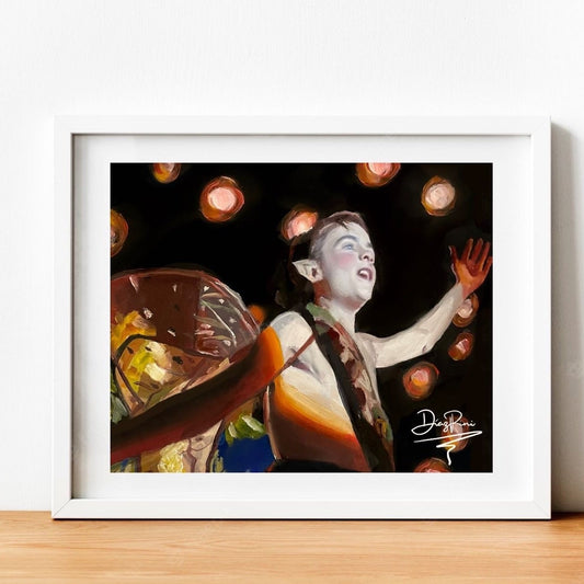 Fairy Malcolm in the Middle Art Print