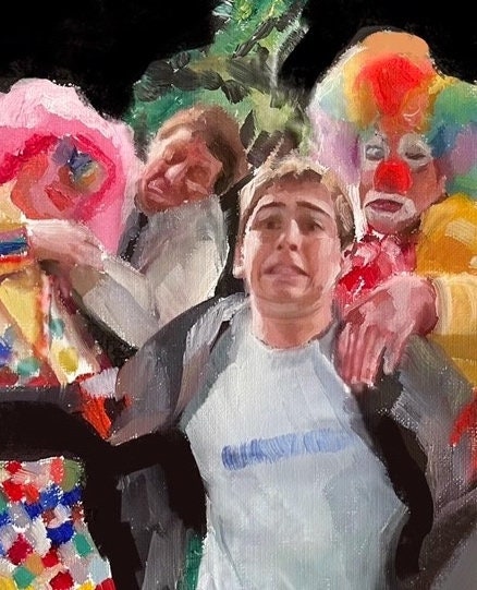 Reese Clowns Malcolm in the Middle Art Print