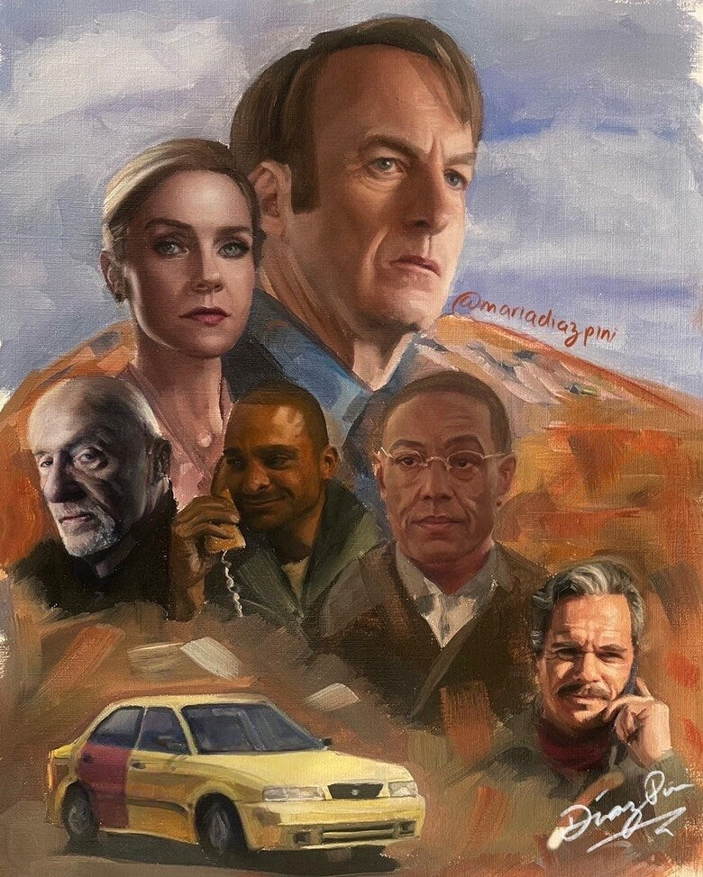 Better Call Saul poster Art Print