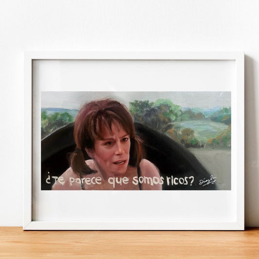 Lois Malcolm in the Middle Art Print