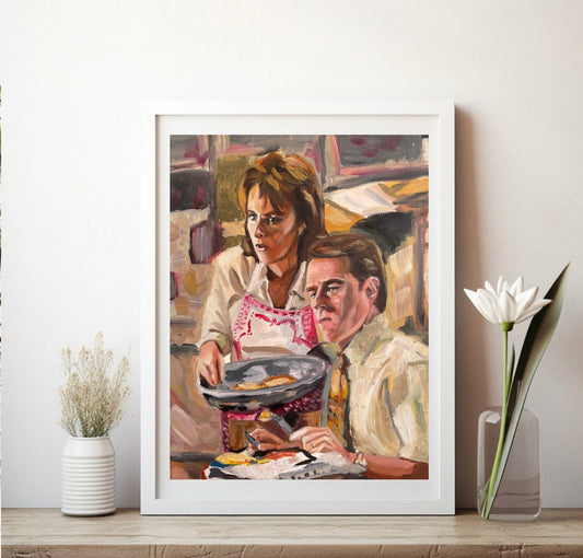 Lois and Hal Malcolm in the Middle Art Print